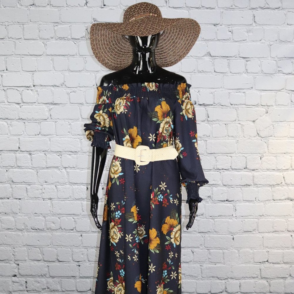 1970's Vintage Flowing Sundress